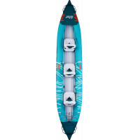 Надувная байдарка Kayak Glider-475 475x83х42см, 3 весла, 3 сиденья, киль, до 230кг Aqua Marina Glider-475 PA-25GD03