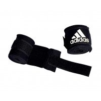 Бинты эластичные Adidas Boxing Crepe Bandage черный