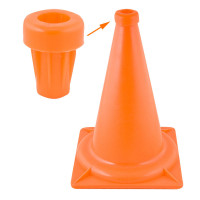 Втулка для конуса У646/MR-BK, диам. 2,2 см, для конус.У621/MR-K32, жесткий пластик, оранжевый