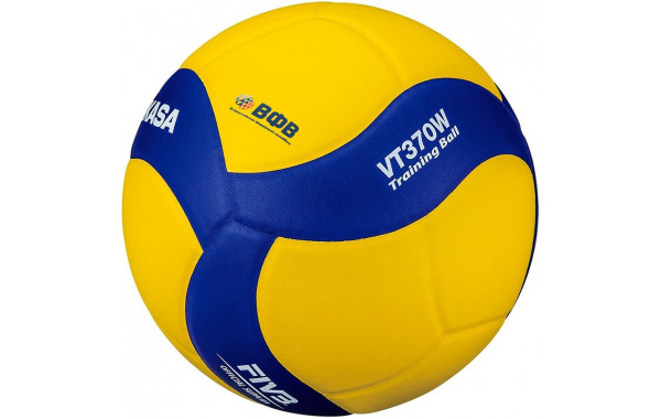 Мяч волейбольный утяжеленный Mikasa VT370W, р.5 600_380