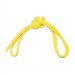 Скакалка гимнастическая с люрексом Body Form BF-SK03 (BF-JRGL01) 2.5м, 150гр желтый 75_75