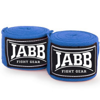 Бинты боксерские Jabb х/б, 350 см JE-3030 синий