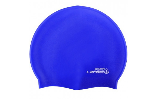 Шапочки для плавания Larsen SC синий 600_380