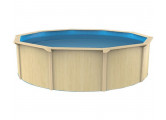 Морозоустойчивый бассейн круглый 300х130см Poolmagic Wood Comfort