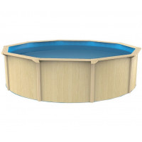 Морозоустойчивый бассейн круглый 300х130см Poolmagic Wood Comfort
