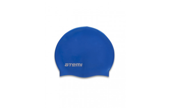 Шапочка для плавания Atemi SC302 силикон, синий 600_380