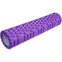 Ролик для йоги Sportex (фиолетовый) 61х13,5см ЭВА\АБС E29390