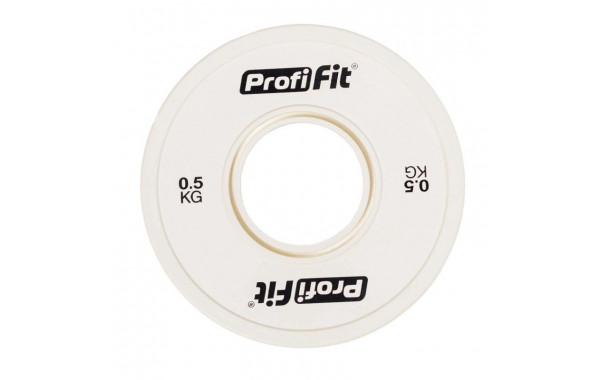 Диск обрезиненный цветной d51мм, 0,5 кг Profi-Fit 600_380