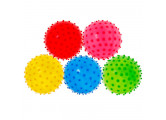 Мяч надувной Sportex с шипами d8 см T07484 Mix