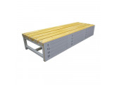 Скамья для измерения гибкости ФС 1000 мм Dinamika ZSO-003019