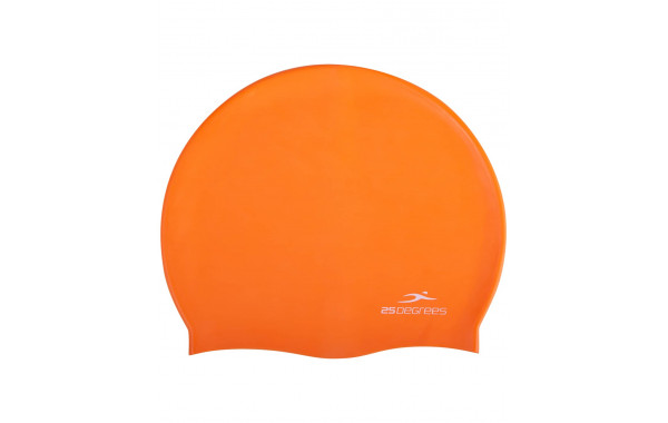 Шапочка для плавания 25DEGREES Nuance Orange, силикон, детский 600_380