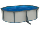 Морозоустойчивый бассейн овальный 610x360x130см Poolmagic White (Comfort)