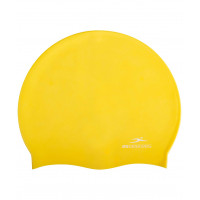 Шапочка для плавания 25DEGREES Nuance Yellow, силикон, подростковый