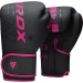 Перчатки тренировочные RDX F6 BGR-F6MP-6OZ розовый 75_75