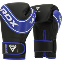 Перчатки детские RDX JBG-4U-4oz синий\черный