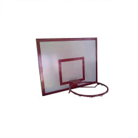 Щит баскетбольный фанера 12 мм, тренировочный с основанием, 120x90см Ellada М186
