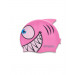 Шапочка для плавания Atemi FC204 рыбка, розовый 75_75