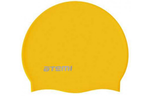 Шапочка для плавания Atemi SC107 желтый 600_380