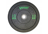 Диск бамперный V-Sport черный 10 кг FTX-1037-10