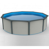 Морозоустойчивый бассейн PoolMagic White круглый 3.0x1.3 м Comfort