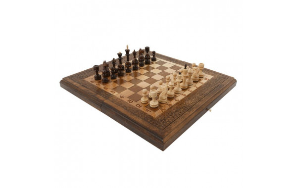 Шахматы + Нарды резные Haleyan 30 600_380