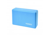Блок для йоги Torres материал ЭВА, 8x15x23 см YL8005 голубой