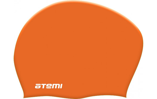 Шапочка для плавания Atemi LC-08 оранжевый 600_380