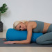 Валик Myga Yoga Support Bolster Pillow RY1142 бирюзовый 75_75