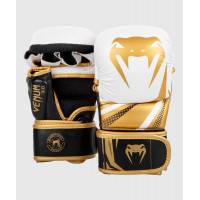 Перчатки Venum Sparring Gloves Challenger 3.0 03541-520 белый\черный\золотой