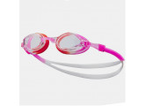 Очки для плавания детские Nike Chrome Youth, NESSD128670, прозрачные линзы, регул .пер.,красн-роз оправа