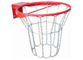 Кольцо баскетбольное № 7 антивандальное, диаметр 450 мм, красное