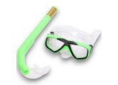 Набор для плавания детский Sportex маска+трубка (ПВХ) E41218 зеленый