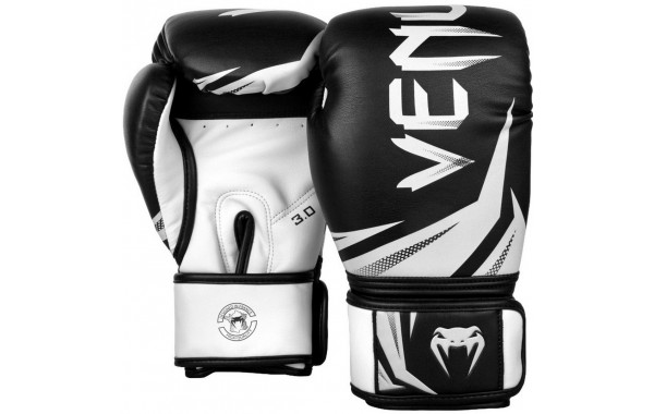 Перчатки Venum Challenger 3.0 03525-108-10oz черный\белый 600_380