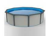 Морозоустойчивый бассейн PoolMagic White круглый 3.0x1.3 м Basic