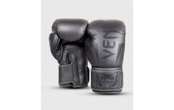Перчатки Venum Elite 0984-432-10oz серый\серый 600_380