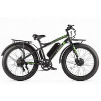 Велогибрид Volteco BigCat Dual New 2020 022560-2307 черный