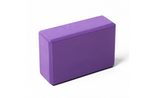 Блок для занятий йогой Lite Weights 5496LW, фиолетовый 600_380