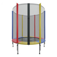 Батут с внешней сеткой Evo Jump 4,5ft Color (140 см)