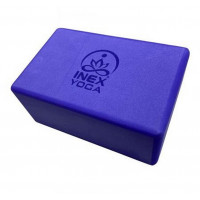 Блок для йоги Inex EVA Yoga Block YGBK-BL 10х15х23 см, голубой