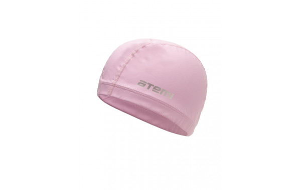 Шапочка для плавания Atemi тканевая с ПУ покрытием PU 13 розовый 600_380