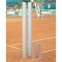 Стойка теннисная квадратная Schelde Sports 80х80, модель для помещений и улицы, съемная 1657140