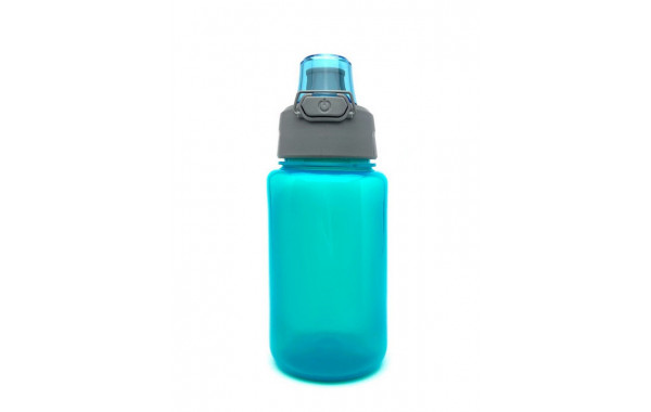 Бутылка для воды с автоматической кнопкой, V500ml КК0147 бирюзовый 600_380