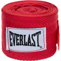 Бинт боксерский Everlast 2.5 м красный 4465RD