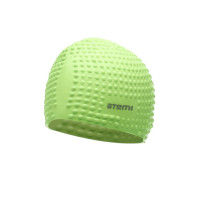 Шапочка для плавания Atemi (бабл) BS80 зеленый