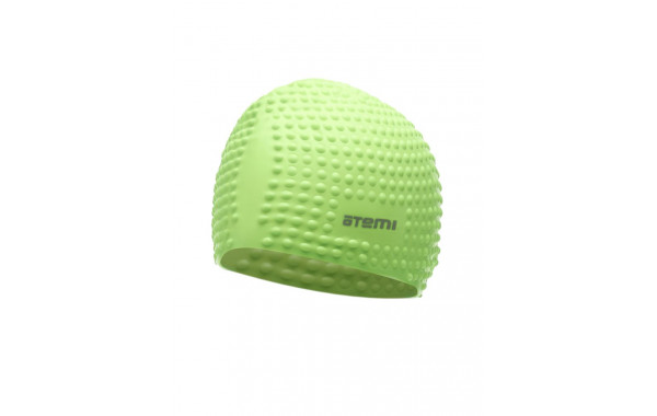Шапочка для плавания Atemi (бабл) BS80 зеленый 600_380