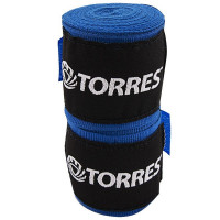 Бинт боксерский Torres PRL619015BU, длина 3,5 м, ширина 5,5 см, 1 пара, хлопок, синий