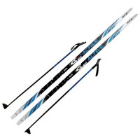 Лыжный комплект STC MIX Wax, с креплениями Rottefella мультиколор