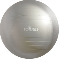 Мяч гимнастический d65 см Torres с насосом AL121165SL серый