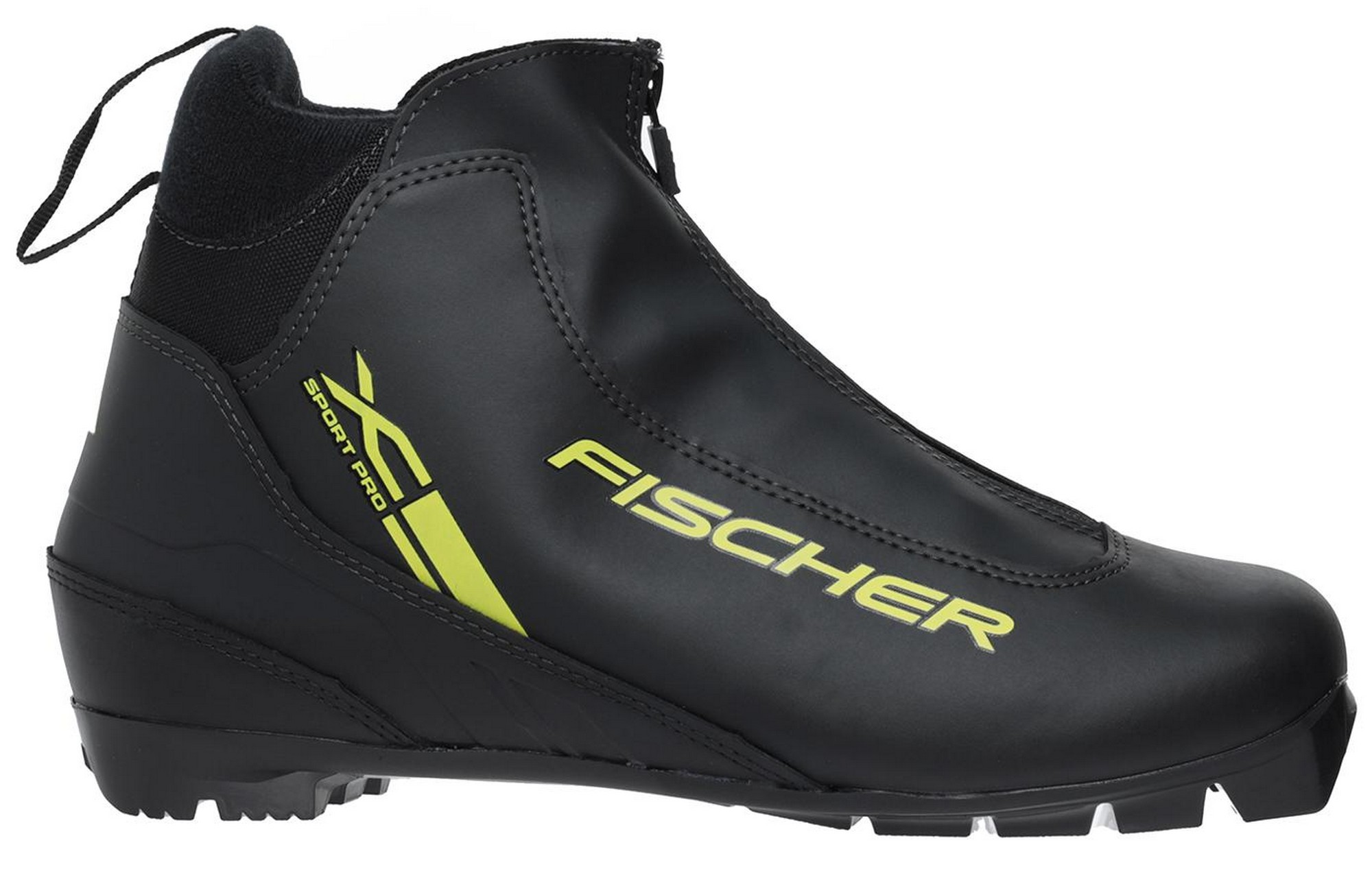 Лыжные ботинки Fischer NNN XC Sport Pro S86122 черный\желтый 2000_1267