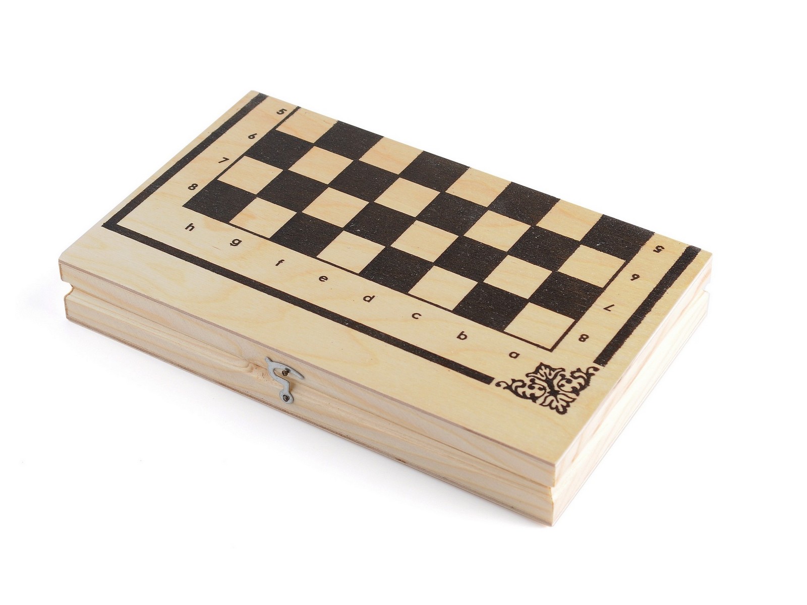 Шахматы походные лакированные 25x14,5x3,5 см 1600_1200